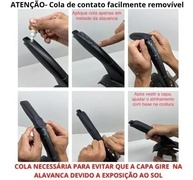 Kit Capa Manopla Câmbio Automático e Freio de Mão S10 2012-2025 (Linha Preta) - imagem 5