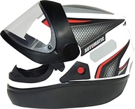 Capacete FW3 Automático Branco e Prata (58) com Viseira Cristal - Leveza e Segurança - imagem 2