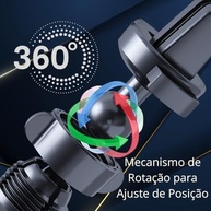 Suporte de Celular para Carro Universal 360° com Travamento Automático - Segurança Premium na Saída de Ar - imagem 5