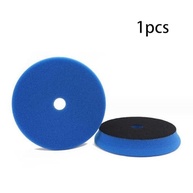 Almofada de Polimento Automotiva 5" Azul - Borda Chanfrada para Polidoras DA/RA - imagem 4