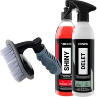 Kit Estética Automotiva Shiny Vonixx + Acessórios Karbox: Brilho e Proteção Impecáveis - imagem 1