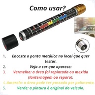 Caneta Teste de Pintura Automotiva: Detecte Massa e Repintura com Precisão - imagem 3