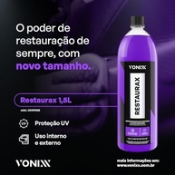Kit Completo Estética Automotiva Vonixx: Restaurax, Sintra Pro e Acessórios Karbox - imagem 4