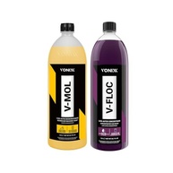 Kit V-Mol Desengraxante 1.5L + V-Floc Concentrado 1.5L: Limpeza Profissional Automotiva Completa - imagem 2