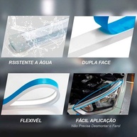 DRL Dual Color 45cm Shocklight: Iluminação Automotiva! - imagem 2