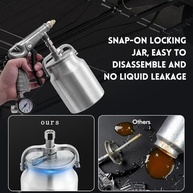 Kit Pistola Pulverizadora Fafeicy: Proteção Automotiva Fácil e Profissional - imagem 5