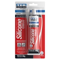 Silicone Acético Alta Temperatura Vermelho 50g - Vedação Automotiva e Industrial TEKBOND - imagem 1
