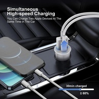 Carregador Automotivo 200W USB-C: Carga Turbo! - imagem 3