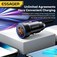 Carregador Automotivo Essager 54W: Carga Turbo! - imagem 3