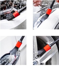 Kit 5 Pincéis Detalhamento Automotivo Karbox: Limpeza Profissional para Seu Carro - imagem 5