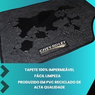 Tapete Automotivo Universal Emborrachado Classic Onix Montana - Proteção e Estilo Impermeável - imagem 5