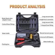 Kit Sangria Freio 2 em 1 com Bomba Vácuo Manual e Adaptadores - Diagnóstico Automotivo Completo - imagem 4