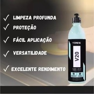 Kit Polimento Automotivo Vonixx V20 + Boina LeadMax - Refino Profissional 500ml - imagem 2