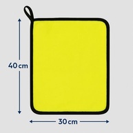 Kit 2 Panos de Microfibra Automotivo 600 GSM 30×40 cm – Ultra Macio e Super Absorvente, Sem Riscar - imagem 4