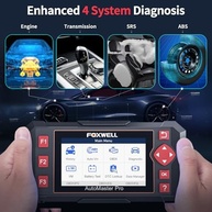 Scanner Automotivo FOXWELL NT604 Elite: Diagnóstico OBD2, ABS, SRS e Transmissão Completo - imagem 4