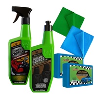 Kit Completo Limpa e Hidrata Couro Automotivo 500ml: Renovação e Proteção Profissional - imagem 1