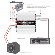 Amplificador Taramps D Bass 400W: Potência e Controle para Seu Som Automotivo - imagem 2