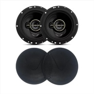 Kit Alto Falante Aurum Hurricane 6" 120W RMS + Tela Pioneer Preta - Som Automotivo TNT Full - imagem 2