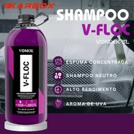 Kit Impecável: Shampoo Automotivo V-Floc 3L Vonixx + Luva Microfibra Karbox - imagem 3