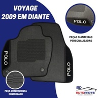 Jogo de Tapetes Automotivos Emborrachados Premium para VW Polo (2018-2024) - 3 Peças - imagem 5