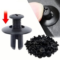 Fixadores de Rebite Plástico 8mm Hexagonal: Instalação Rápida e Segura para Acabamentos Automotivos - imagem 4