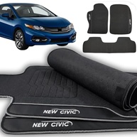 Jogo de Tapetes Automotivos Premium Emborrachado Impermeável para New Civic 2014-2016 (3 Peças) - imagem 2