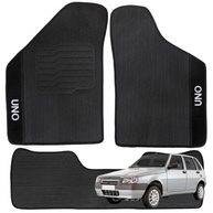 Jogo de Tapetes Automotivos Emborrachados Fiat Uno (1985-2007) - 3 Peças Premium - imagem 2
