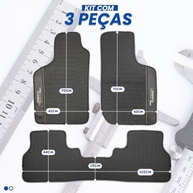 Jogo de Tapetes Automotivos Emborrachados Premium para Corsa Classic (2003-2015) - 3 Peças - imagem 3