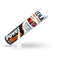 Cola PU55 Power Bond: Adesivo Selante Preto para Vidros Automotivos e Mais (400g) - imagem 1
