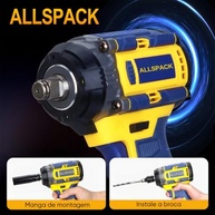 Parafusadeira de Impacto Profissional 48V 500Nm Brushless - Potência e Autonomia Sem Fio - imagem 5
