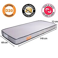 Colchão Mini Cama D20: Conforto e Autonomia! - imagem 2