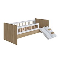 Cama Montessoriana Affetto Oak/Branco – Diversão e Autonomia - imagem 2
