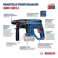 Martelete Bosch 180-LI: Potência e Autonomia! - imagem 2