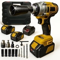Chave de Impacto e Parafusadeira 48V 10000mAh Bivolt: Potência e Autonomia para Seus Projetos - imagem 3