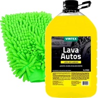 Kit Completo Lava Autos Vintex 5L + Luva Microfibra Karbox: Brilho Impecável! - imagem 1