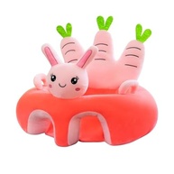 Almofada Infantil de Apoio para Bebê - Coelha Rosa | Auxílio Seguro para Sentar e Conforto - imagem 4