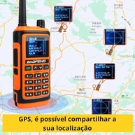 Rádio Baofenng Walkie Talkie UV-17 PRO com GPS: Comunicação Avançada e Segura - imagem 4