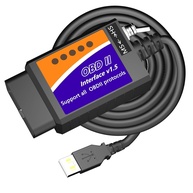Scanner Automotivo OBD2 ELM327 USB: Diagnóstico Completo e Personalização Avançada para seu Carro - imagem 1