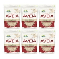 Kit com 6 Pouchs de Farelo de Aveia sem Glúten de 200g cada - Vitalin - imagem 2