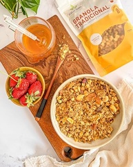 Estar Bem Granola De Aveia E Açúcar De Coco Sem Glúten 250G - imagem 3