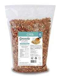 Granola sem adição de açúcar Linhaça e Tâmaras (com aveia sem glúten) Cereal Crock 1kg - imagem 2