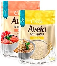 Kit 2 Aveia Sem Glúten Leve Croc: Farelo, Farinha - imagem 1