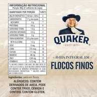 Aveia Em Flocos Finos Quaker Caixa 165G - imagem 3
