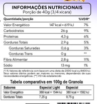 Granola Especial Light (com aveia sem glúten) Cereal Crock 200g - imagem 3