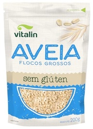 Vitalin Aveia Flocos Integral Sem Glúten 200G - imagem 3