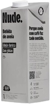 Kit 3X: Leite Vegetal de Aveia Barista Orgânico Nude 1L - imagem 1