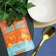 Kit 3X: Super Aveia Amendoim com Banana Sem Glúten Holyfoods 66g - imagem 4