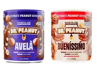 Kit 2x Pasta de Amendoim 600g Whey Protein - Dr Peanut AVELA-BUENISSIMO - imagem 1