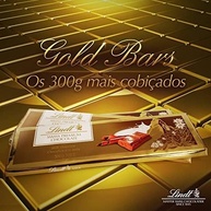 Chocolate Lindt Premium, Ao Leite Com Avelã, Barra de 300g - imagem 1