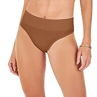 Tanga Cós Largo Sem Costura: Conforto Avelã - imagem 2